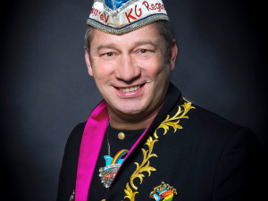 Andreas Mauska, Präsident der KG Regenbogen und nächster Prinz Karneval der Landeshauptstadt Düsseldorf